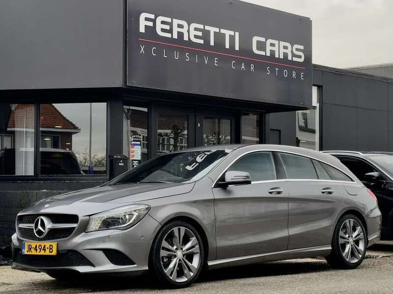Grijs, metallic lak Gebruikt 2016 Mercedes CLA200 Shooting Brake Ambition Stationwagen | € 12.900 (Eerlijke prijs) - Afbeelding 1/4