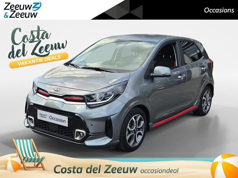 (m7g) astro grey m Gebruikt 2021 Kia Picanto GT-Line Hatchback | € 15.245 (Eerlijke prijs) - Afbeelding 1/4