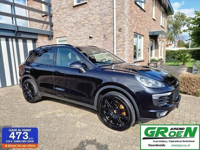 Zwart Gebruikt 2015 Porsche Cayenne SUV | € 29.500 (Super prijs) - Afbeelding 1/4