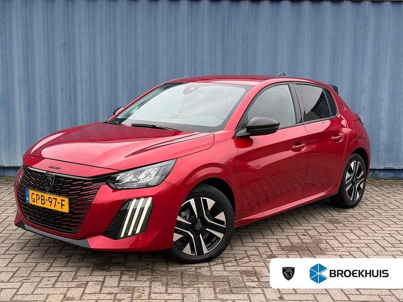 Rood Occasion 2024 Peugeot 208 Allure Hatchback | € 20.895 (Eerlijke prijs) - Afbeelding 1/4