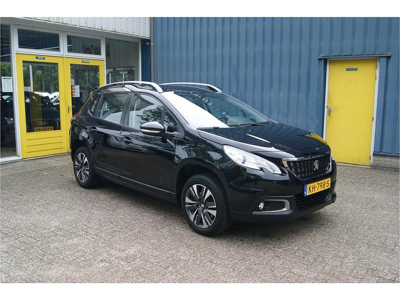 Zwart Gebruikt 2016 Peugeot 2008 SUV | € 7.950 (Eerlijke prijs) - Afbeelding 1/4