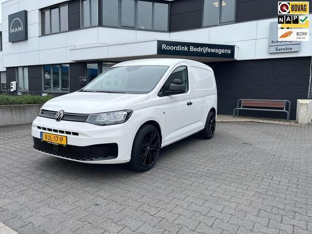 Wit Gebruikt 2021 VW Caddy Comfortline MPV | € 19.950 - Afbeelding 1/4
