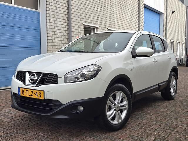 Wit Gebruikt 2012 Nissan Qashqai Acenta SUV | € 7.990 (Eerlijke prijs) - Afbeelding 1/4