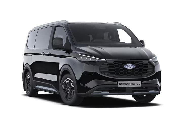 Zwart (metallic) Gebruikt 2025 Ford Tourneo Custom Active Van | € 61.890 (Eerlijke prijs) - Afbeelding 1/4