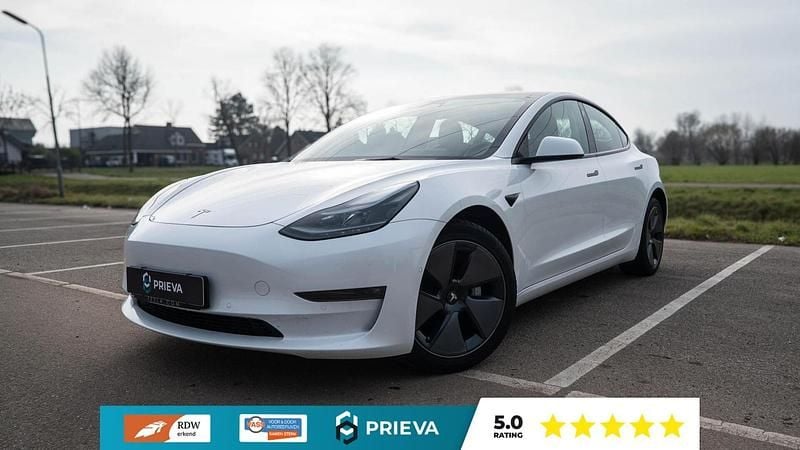 Occasion Tesla Model 3 Long Range AWD 366 kW (498 PK) 2023 Wit Sedan