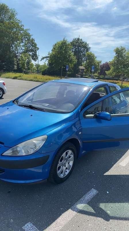 Blauw Gebruikt 2004 Peugeot 307 Hatchback | € 2.995 (Duur) - Afbeelding 1/4