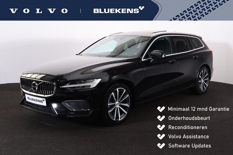 Zwart Gebruikt 2021 Volvo V60 Inscription Stationwagen | € 32.900 (Super prijs) - Afbeelding 1/4