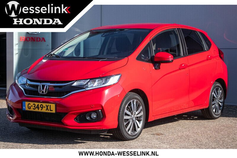 Rood Gebruikt 2019 Honda Jazz Elegance Hatchback | € 19.450 (Eerlijke prijs) - Afbeelding 1/4