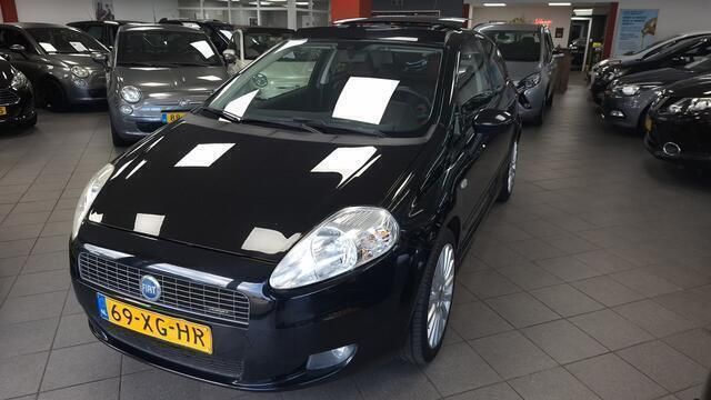 Zwart Gebruikt 2007 Fiat Grande Punto Sport Hatchback | € 4.650 - Afbeelding 1/4