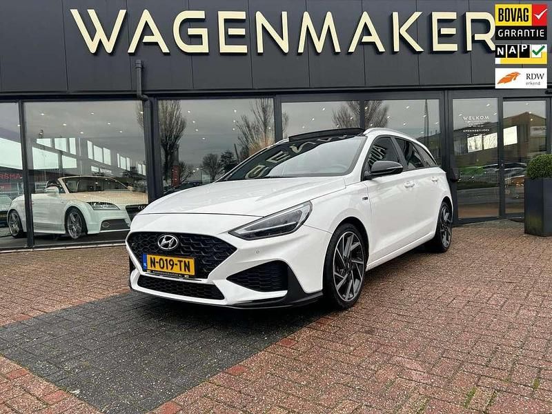 Wit Gebruikt 2022 Hyundai i30 N Line Stationwagen | € 21.450 (Goede deal) - Afbeelding 1/4