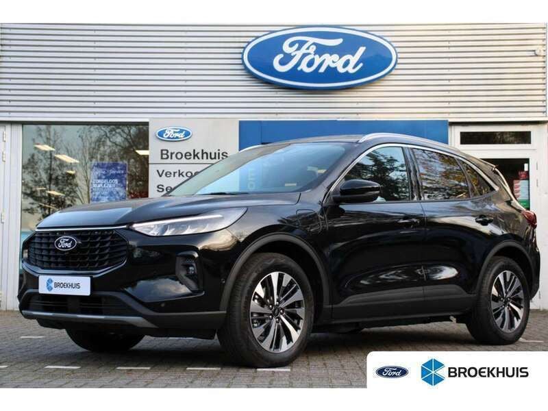 Zwart, metallic lak Nieuw 2024 Ford Kuga Titanium SUV | € 40.400 (Super prijs) - Afbeelding 1/4