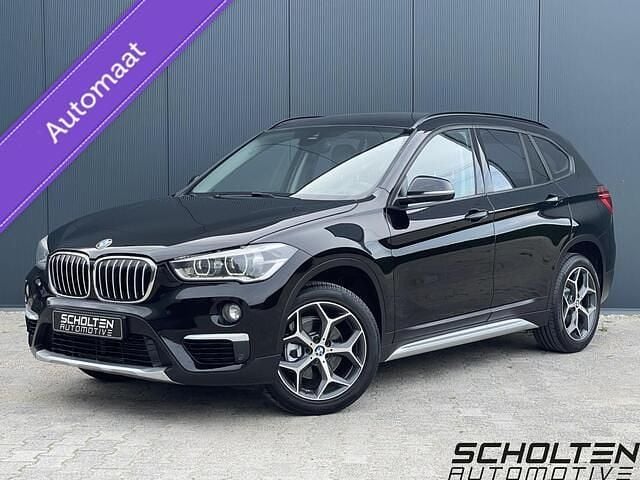 Zwart Gebruikt 2016 BMW X1 xLine SUV | € 16.450 (Goede deal) - Afbeelding 1/4