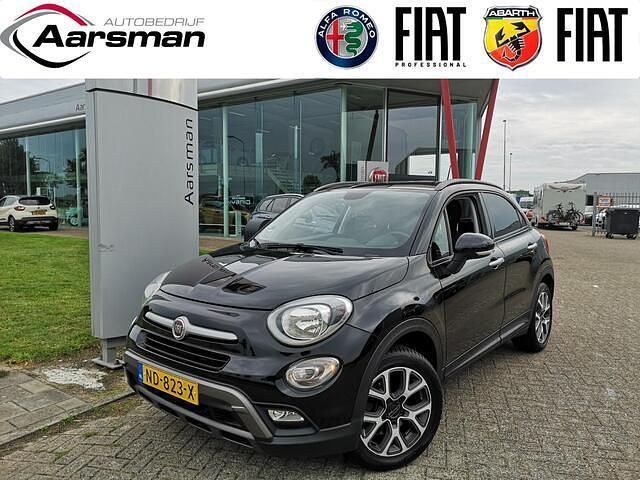Zwart Gebruikt 2017 Fiat 500X Cross SUV | € 12.450 (Eerlijke prijs) - Afbeelding 1/4