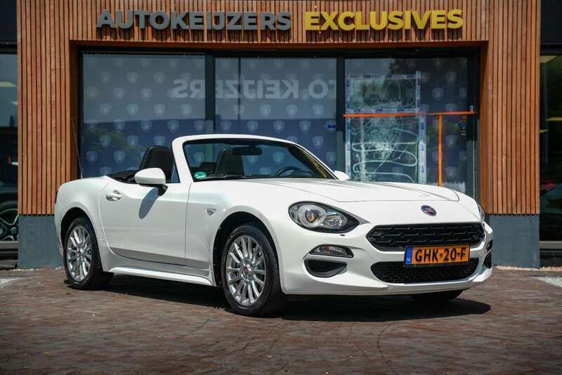 Wit Gebruikt 2017 Fiat 124 Spider Cabriolet | € 16.900 (Super prijs) - Afbeelding 1/4