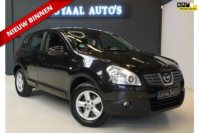 Zwart Gebruikt 2008 Nissan Qashqai Acenta SUV | € 3.999 (Eerlijke prijs) - Afbeelding 1/4