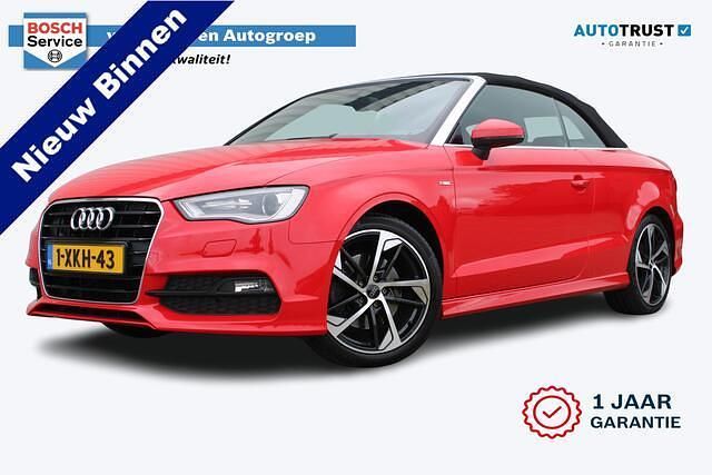 Rood Gebruikt 2014 Audi A3 Cabriolet Ambition Cabriolet | € 18.450 (Eerlijke prijs) - Afbeelding 1/4