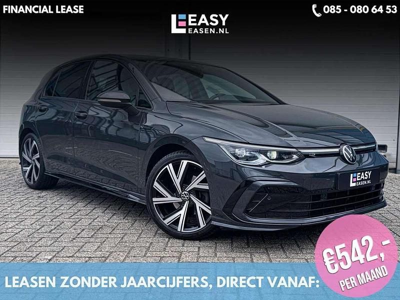 Grijs Gebruikt 2021 VW Golf VIII R-line Hatchback | € 29.950 (Duur) - Afbeelding 1/4