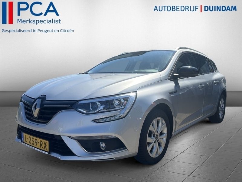Grijs Gebruikt 2020 Renault Mégane GrandTour LIMITED Stationwagen | € 16.950 (Eerlijke prijs) - Afbeelding 1/4