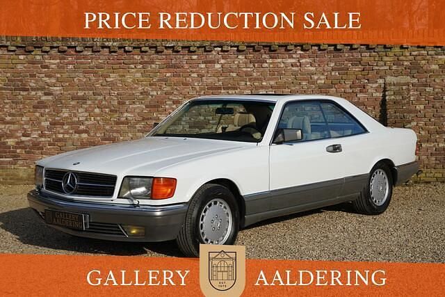 Wit Gebruikt 1987 Mercedes 560 Coupé | € 36.500 - Afbeelding 1/4