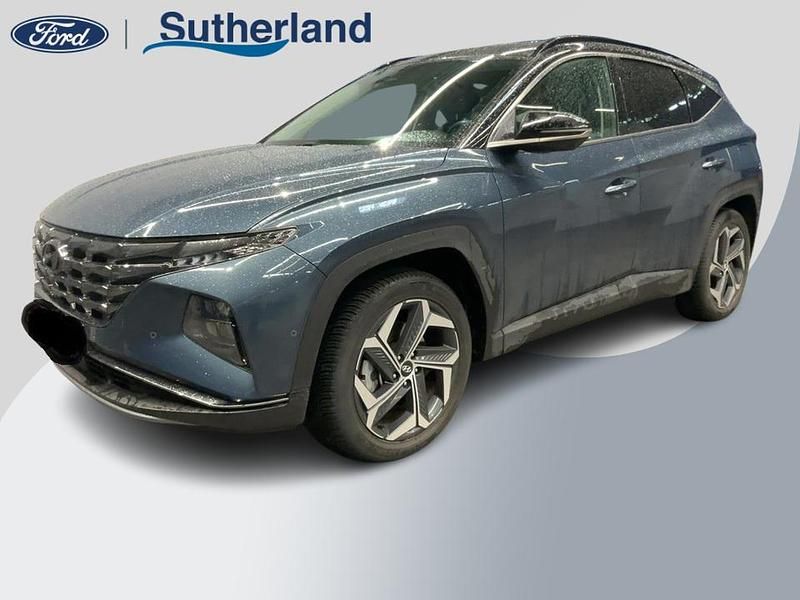 Blauw Gebruikt 2021 Hyundai Tucson Premium SUV | € 30.695 (Eerlijke prijs) - Afbeelding 1/4