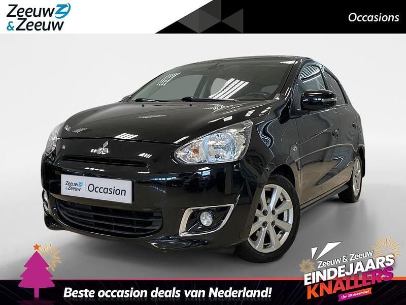 Zwart Gebruikt 2015 Mitsubishi Space Star Intense+ Hatchback | € 5.750 (Goede deal) - Afbeelding 1/4