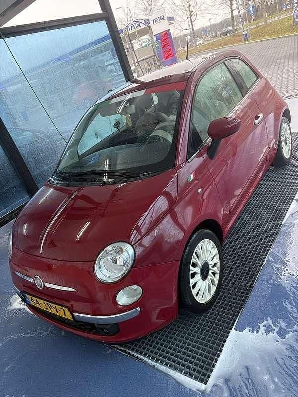 Occasion Fiat 500 Pop 69 PK (50 kW) 2009 Rood Cabriolet