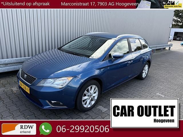 Blauw Gebruikt 2014 Seat Leon ST Business Stationwagen | € 7.450 (Goede deal) - Afbeelding 1/4