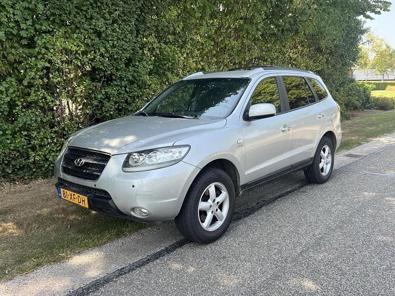 Grijs Gebruikt 2007 Hyundai Santa Fe Premium SUV | € 4.950 (Eerlijke prijs) - Afbeelding 1/4