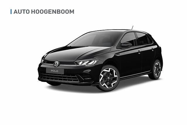 Zwart Nieuw 2025 VW Polo R-line Edition Hatchback | € 39.653 - Afbeelding 1/4