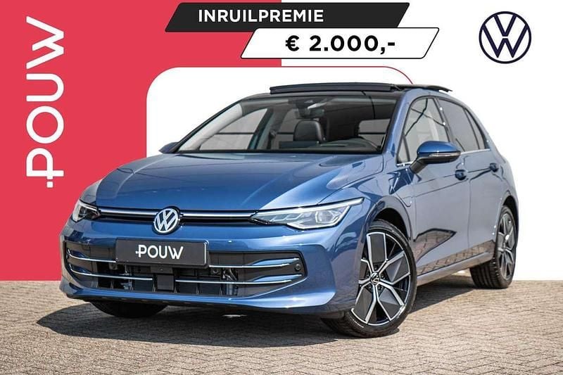 Blauw Nieuw 2025 VW Golf VIII Edition Hatchback | € 48.650 - Afbeelding 1/4