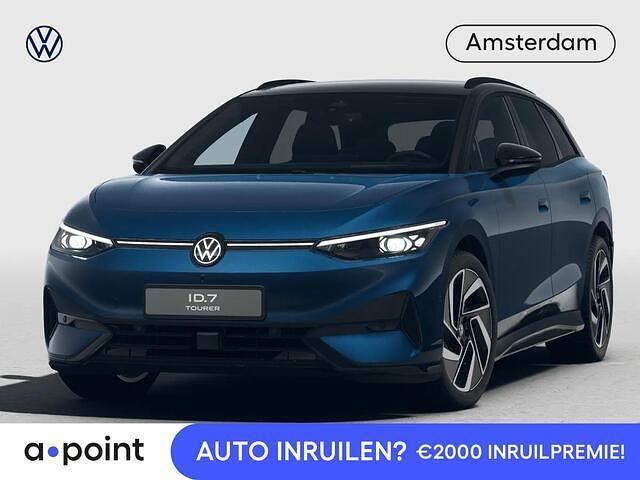 Zwart Nieuw 2026 VW ID.7 Pro Stationwagen | € 55.395 (Eerlijke prijs) - Afbeelding 1/4