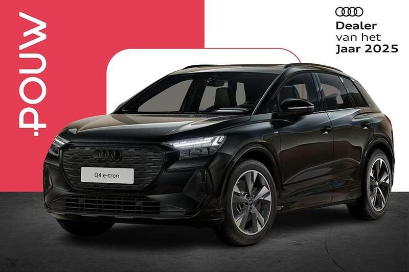 Zwart Nieuw 2025 Audi Q4 e-tron Competition SUV | € 60.175 - Afbeelding 1/4