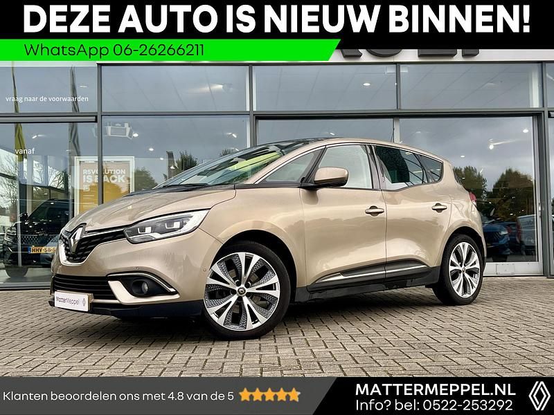 Beige dunemet hnp metallic Gebruikt 2019 Renault Scénic IV Intens MPV | € 16.900 (Eerlijke prijs) - Afbeelding 1/3