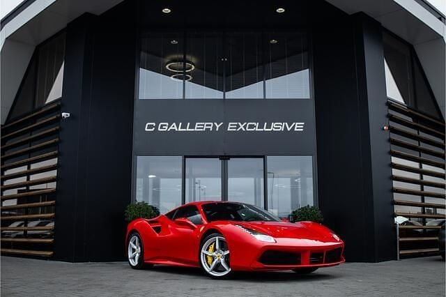 Occasion Ferrari 488 669 PK (492 kW) 2016 Rood Coupé