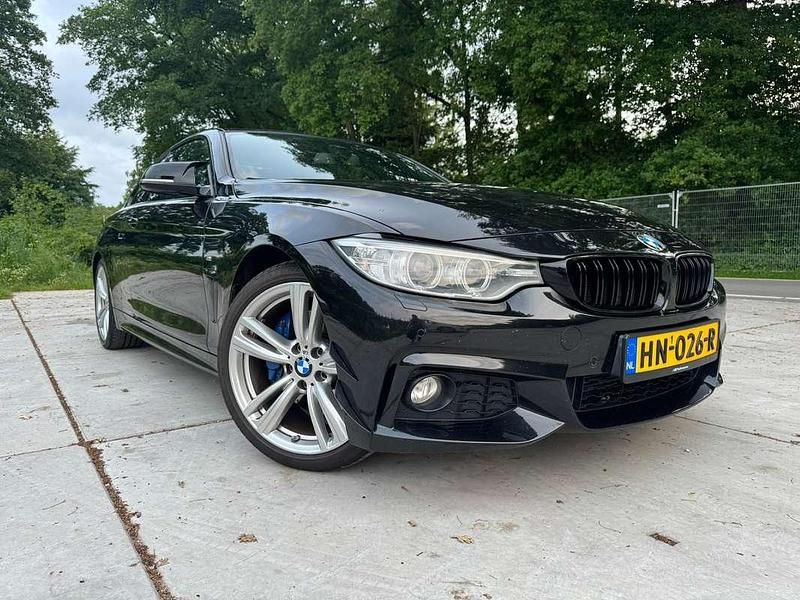 Zwart Gebruikt 2015 BMW 420 M Sport Coupé | € 16.500 - Afbeelding 1/4