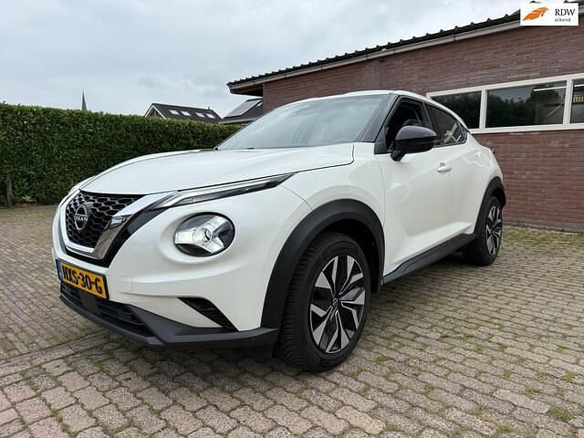 Wit Gebruikt 2023 Nissan Juke Acenta SUV | € 18.500 (Super prijs) - Afbeelding 1/4