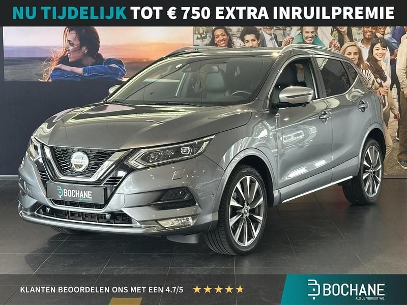 Grijs Gebruikt 2019 Nissan Qashqai Tekna+ SUV | € 22.635 (Eerlijke prijs) - Afbeelding 1/4