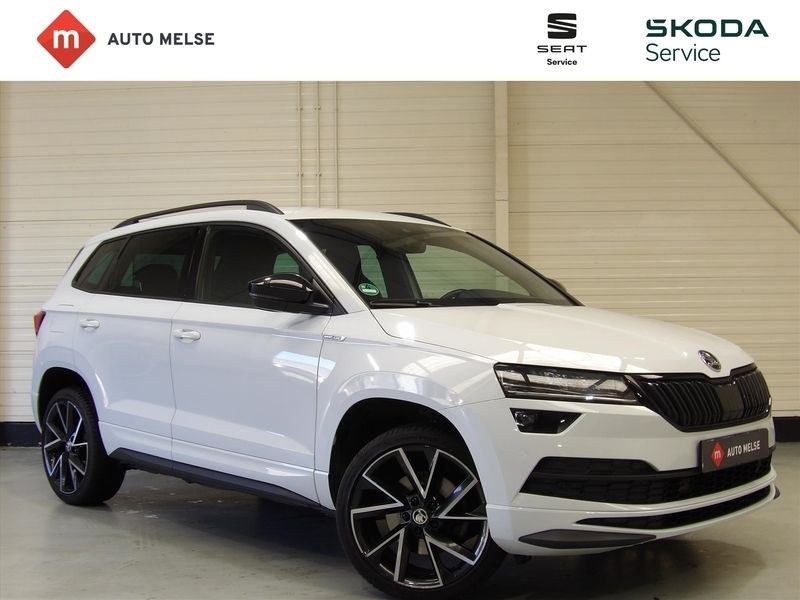 Wit Gebruikt 2020 Skoda Karoq Business Line SUV | € 30.945 (Eerlijke prijs) - Afbeelding 1/4