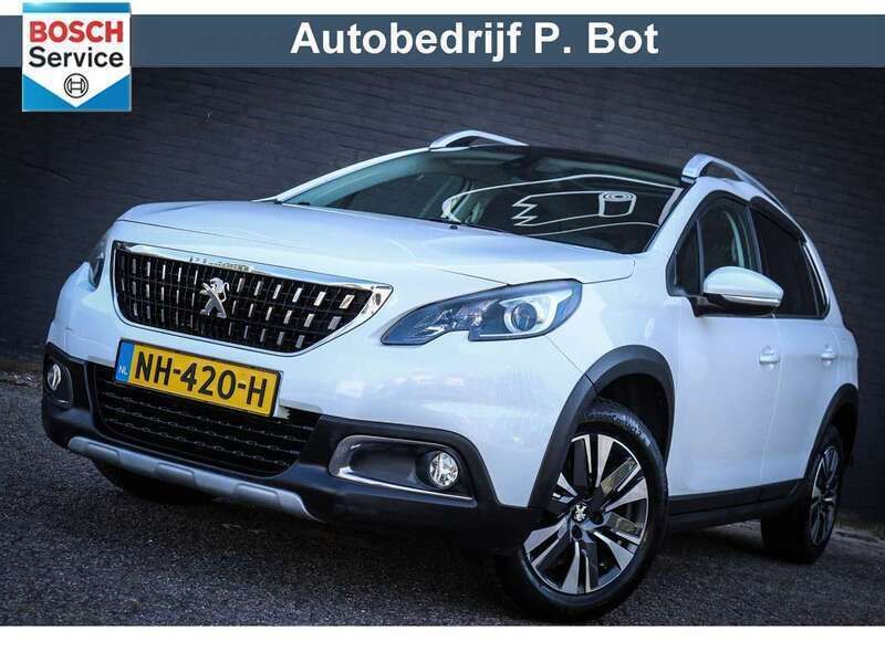 Wit Gebruikt 2017 Peugeot 2008 Allure SUV | € 10.950 (Eerlijke prijs) - Afbeelding 1/4