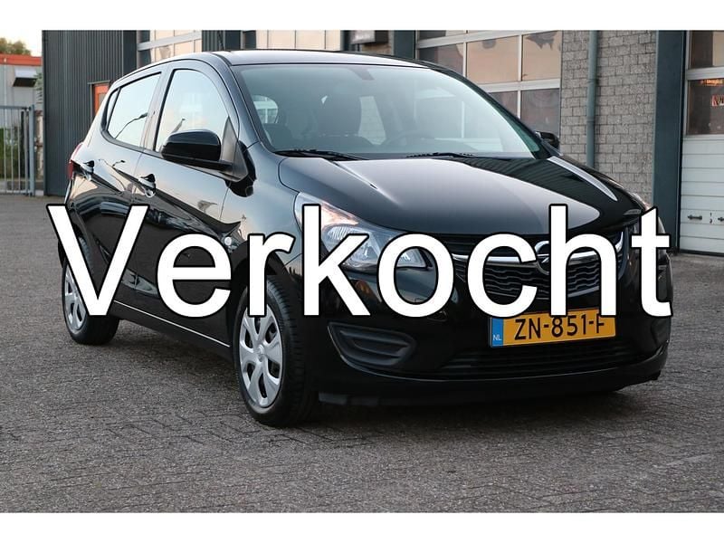 Zwart Gebruikt 2019 Opel Karl Edition Hatchback | € 7.995 (Eerlijke prijs) - Afbeelding 1/4