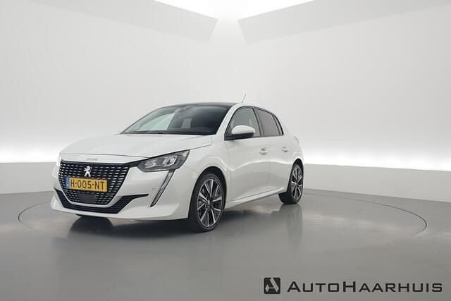 Wit Gebruikt 2020 Peugeot 208 Allure Hatchback | € 13.450 (Eerlijke prijs) - Afbeelding 1/3