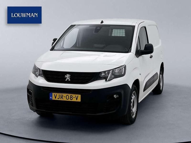 Wit Gebruikt 2021 Peugeot Partner Premium MPV | € 14.945 (Goede deal) - Afbeelding 1/3