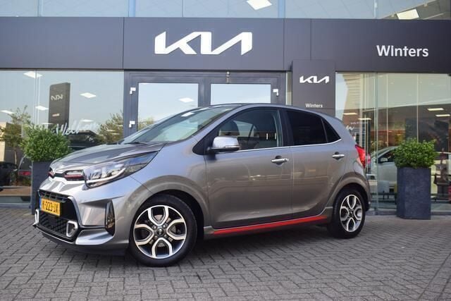 Grijs Gebruikt 2021 Kia Picanto GT-Line Hatchback | € 14.895 (Eerlijke prijs) - Afbeelding 1/4
