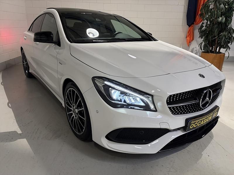 Occasion Mercedes CLA250 AMG line 211 PK (155 kW) 2018 Wit Sedan