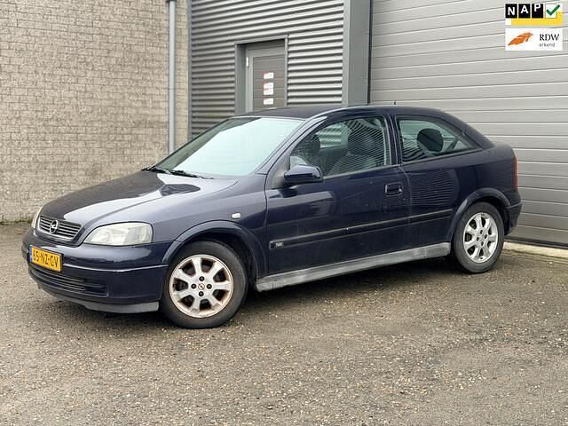 Occasion Opel Astra Njoy 84 PK (61 kW) 2004 Blauw Hatchback