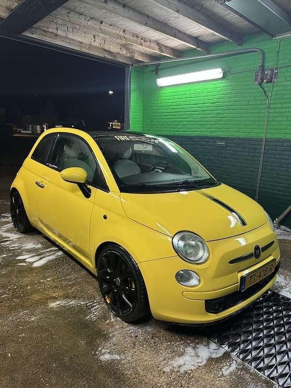 Occasion Fiat 500 Pop 101 PK (74 kW) 2007 Geel Hatchback