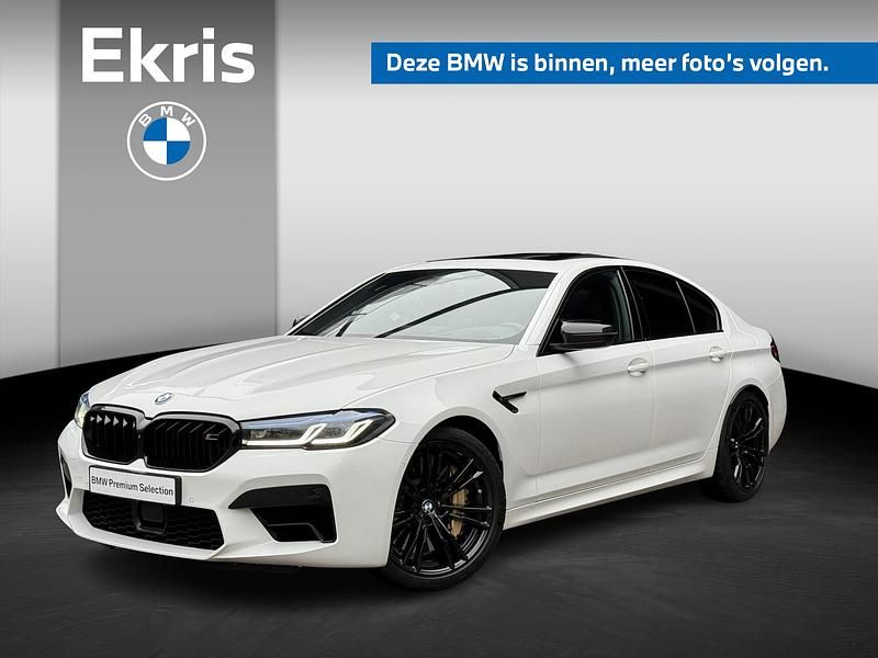 Wit Occasion 2021 BMW M5 Competition Edition Sedan | € 85.900 (Eerlijke prijs) - Afbeelding 1/3