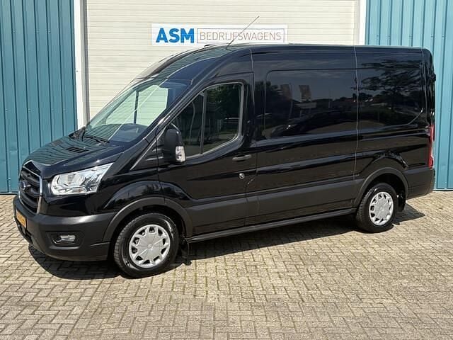 Zwart Gebruikt 2020 Ford Transit Trend Van | € 19.950 (Super prijs) - Afbeelding 1/4