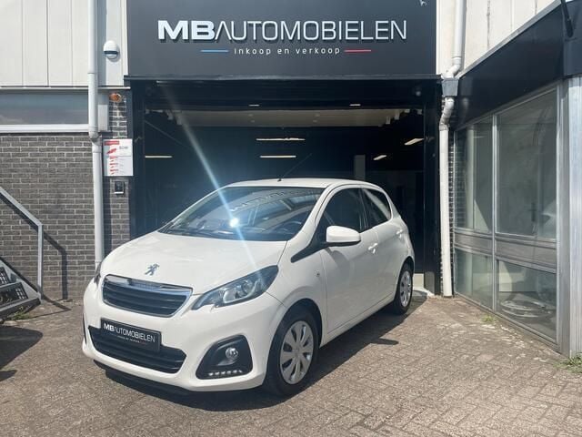 Wit Gebruikt 2018 Peugeot 108 Active Hatchback | € 6.999 (Goede deal) - Afbeelding 1/4