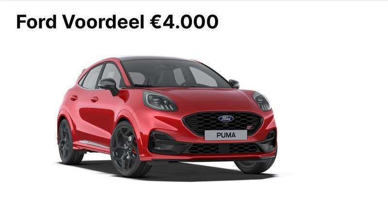Rood Nieuw 2024 Ford Puma ST Coupé | € 42.695 - Afbeelding 1/4